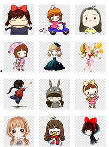 吃瓜动作动漫图片可爱,动漫萌娃的甜蜜吃瓜时光